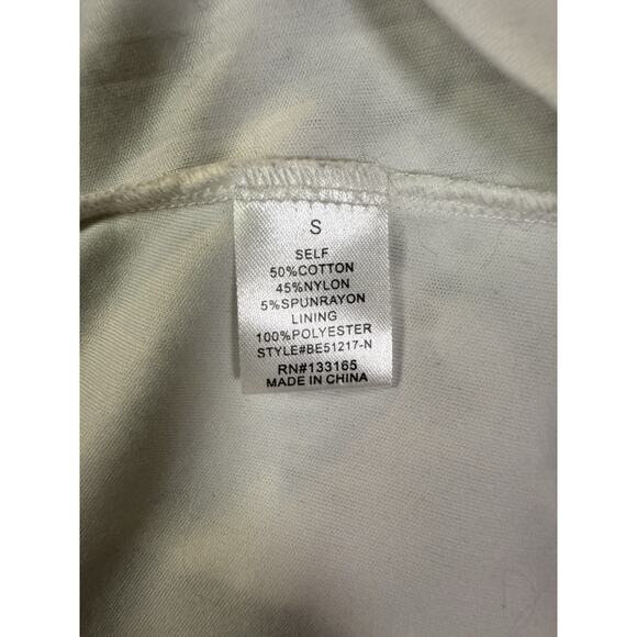 Francesca's Malinda Ivory Lace A-line Lined US Women's Size S Dress - Picture 8 of 9